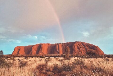 Uluru Spiritual Rock Outback Australia