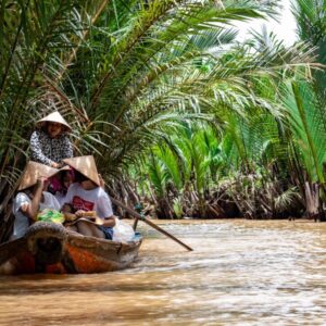 Vietnam canal boat