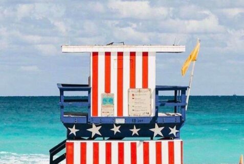 Life guard beach house Miami